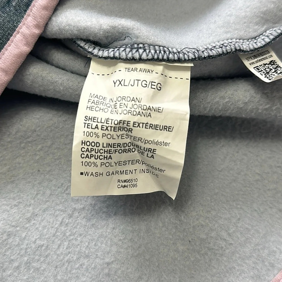 Under Armour Youth Girls Size XLarge Pullover Hoodie Blue Lilac Loose Fit - Picture 8 of 8